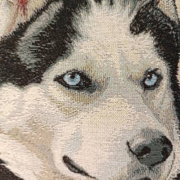 Poszewka gobelinowa husky 45x45